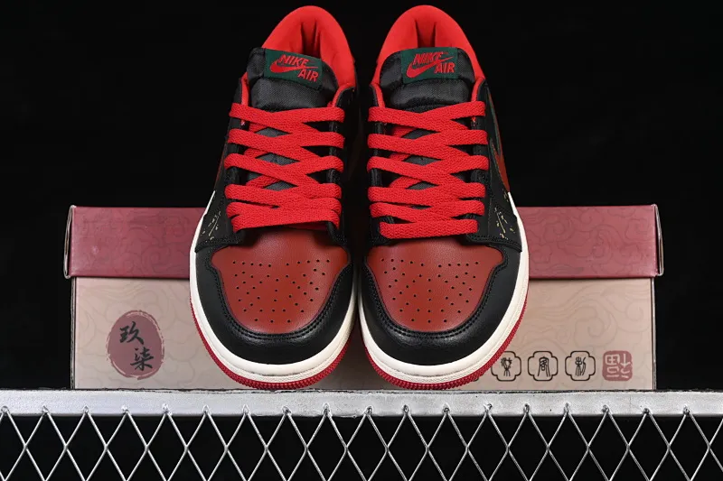 All Categories Air Jordan Jordan Series Basketball Shoes Air Jordan 1 Low Air Jordan 1 Low AJ1 Joe 1 Year of the Horse Limited Edition Low-State Cultural Casual Shoes CZ0775-036